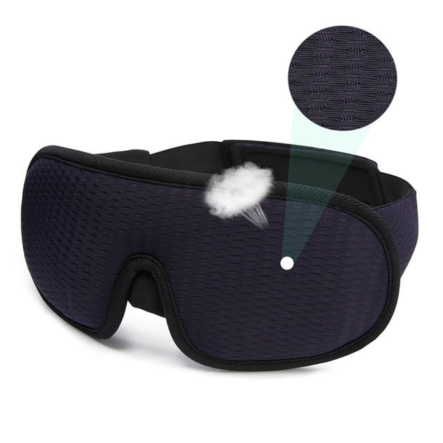 3D Sleeping Mask with Block Light and Eye Shade