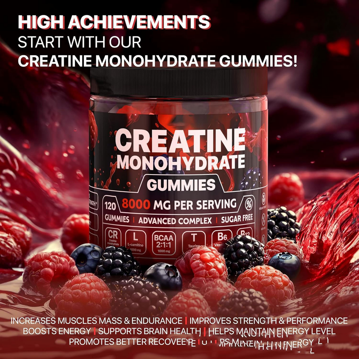  Muscle Boost Gummies