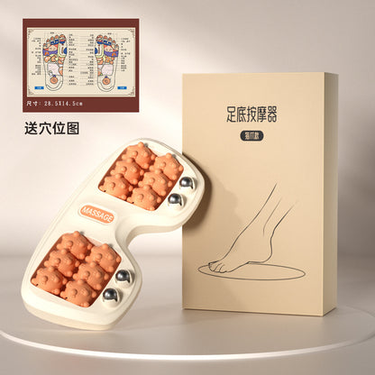 Foot Massage Machine with Magnetic Roller for Home Use