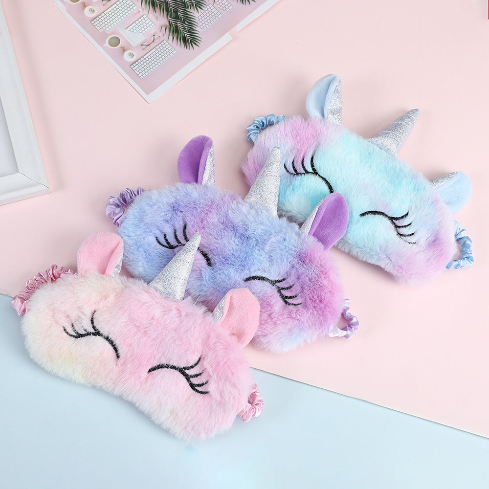 Cozy Animal Plush Sleep Mask