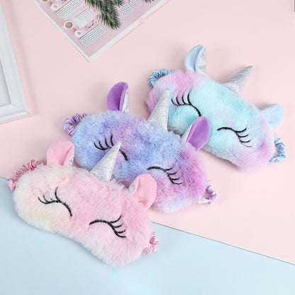 Cozy Animal Plush Sleep Mask