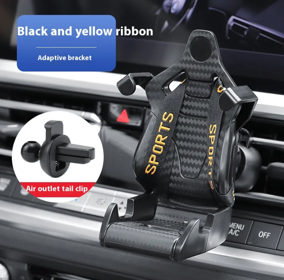 Racing Seat Car Phone Holder -