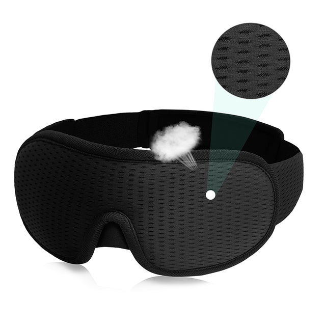 3D Sleeping Mask with Block Light and Eye Shade