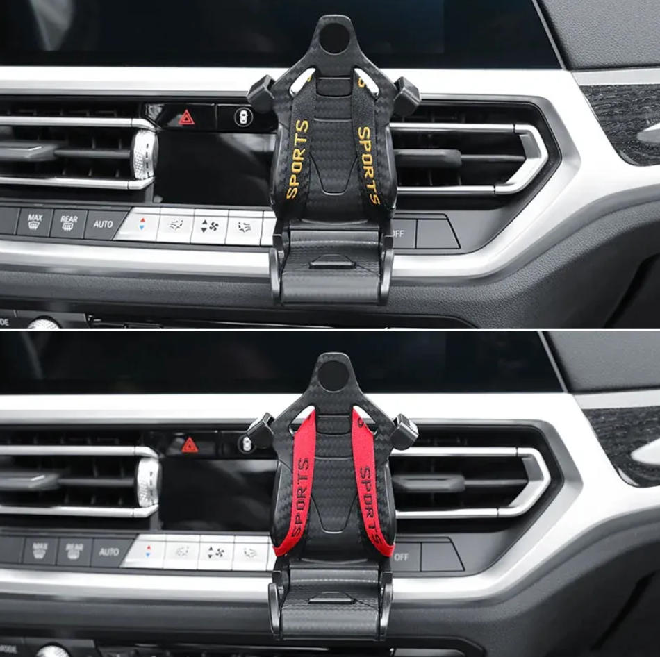 Racing Seat Car Phone Holder -