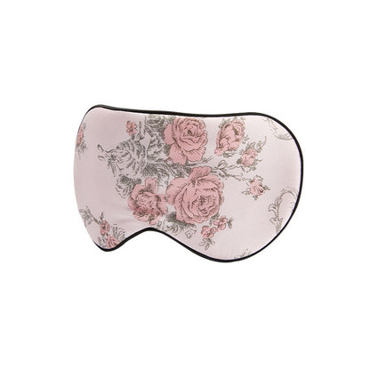 Silk Sleeping Mask with Porcelain Pattern Eye Cover