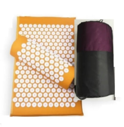 Yoga Acupressure Mat &amp; Pillow Set