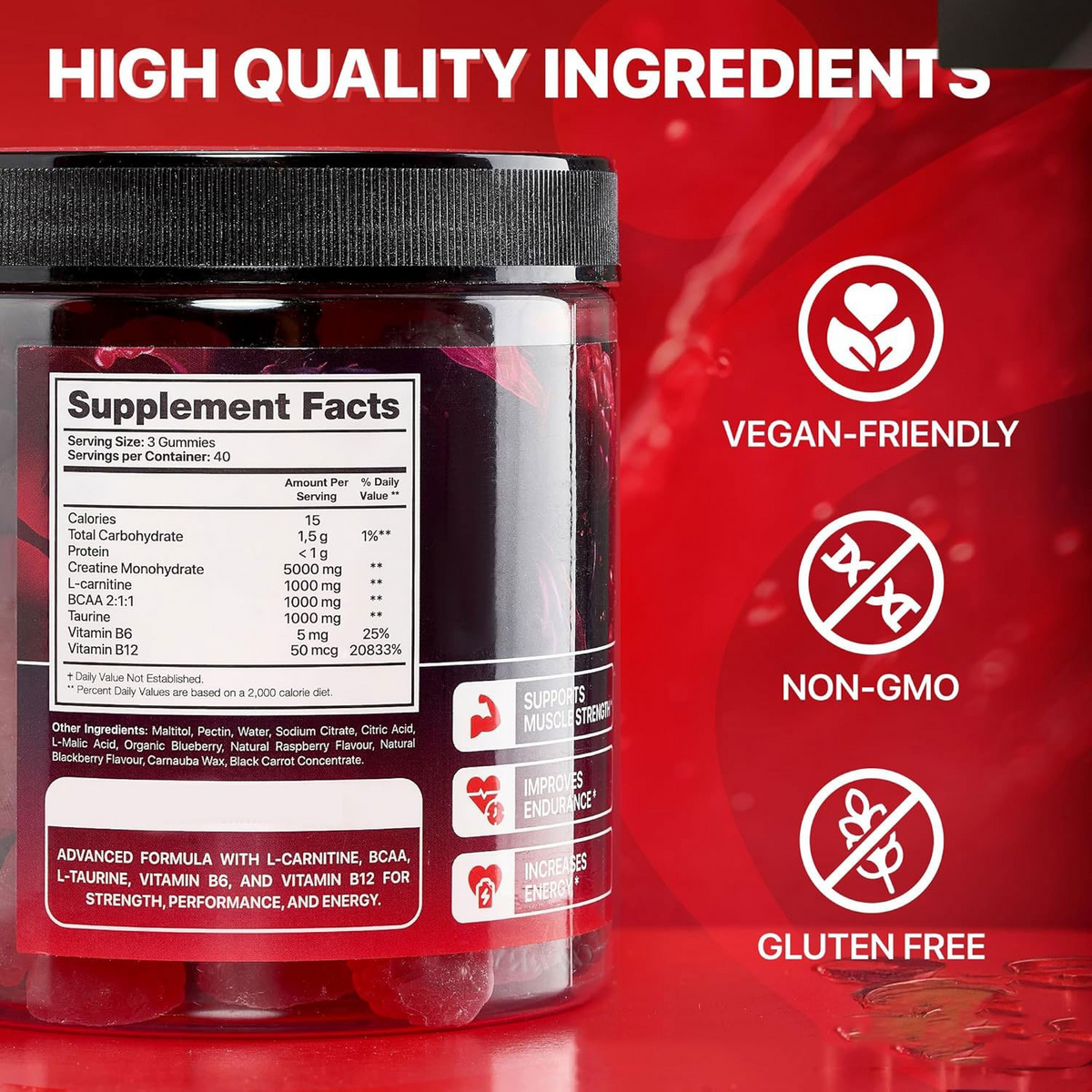 Muscle Boost Gummies