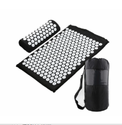 Yoga Acupressure Mat &amp; Pillow Set